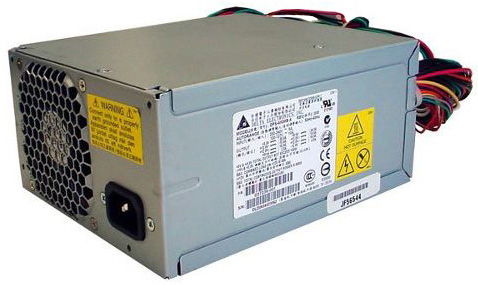 HP 460-Watts AC 100-240V non Hot-Plug Non-Redundant Power Supply with Active Power Factor .