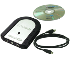 Zalman ZM-RSSC USB 5.1CH External Surround Sound Card