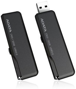 MEMORIA FLASH ADATA C103 16GB USB NEGRA (AC103-16G-RBK)