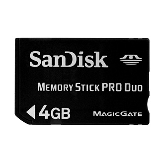 MEMORY STICK SANDISK PRODUO 4GB (SDMSPD-004G-B35)