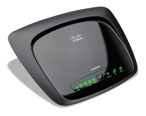 ROUTER LINKSYS WAG120N-LA 100Mbps ASDL MODEM+ROUTER