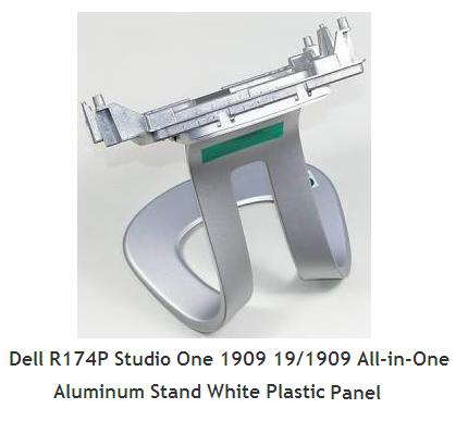 Dell R174P Studio One 1909 19/1909 All-in-One Aluminum Stand White Plastic Panel