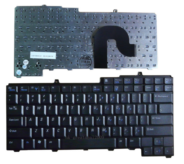 New DELL INSPIRON US Keyboard Black for K051125Q1 NSK-D5G01