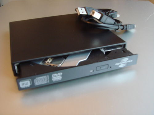 External USB CD DVD± RW LIGHTSCRIBE Burner drive