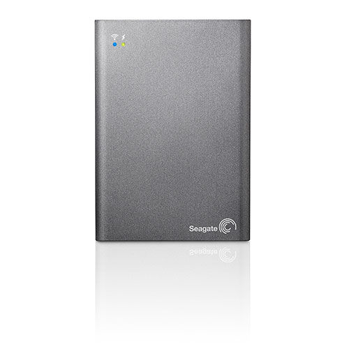 Seagate Wireless Plus 1 TB Mobile Device Storage with Built-In Wi-Fi Streaming (STCK1000100)