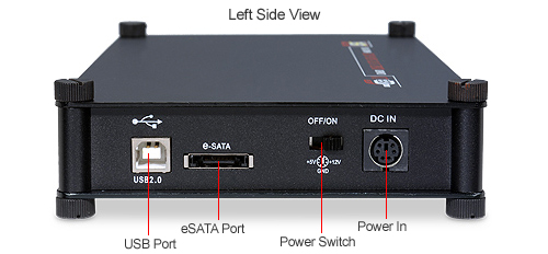 USB/ESATA SATA/IDE 3.5IN DRIVE ENCLOSURE