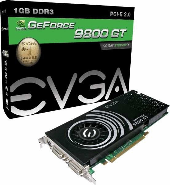 EVGA NVIDIA GeForce 9800 GT 1GB
