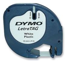 6PK Dymo Letra Tag WHITE plástico LetraTag y LT-100 Tapes Label 91.331 91.201 91.221
