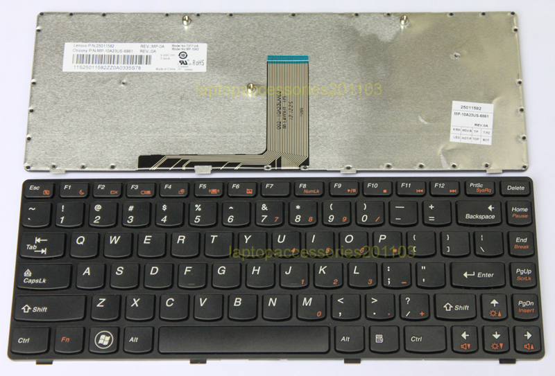 Lenovo IBM IdeaPad G470 G470AH G470GH G475 Series US Black Keyboard