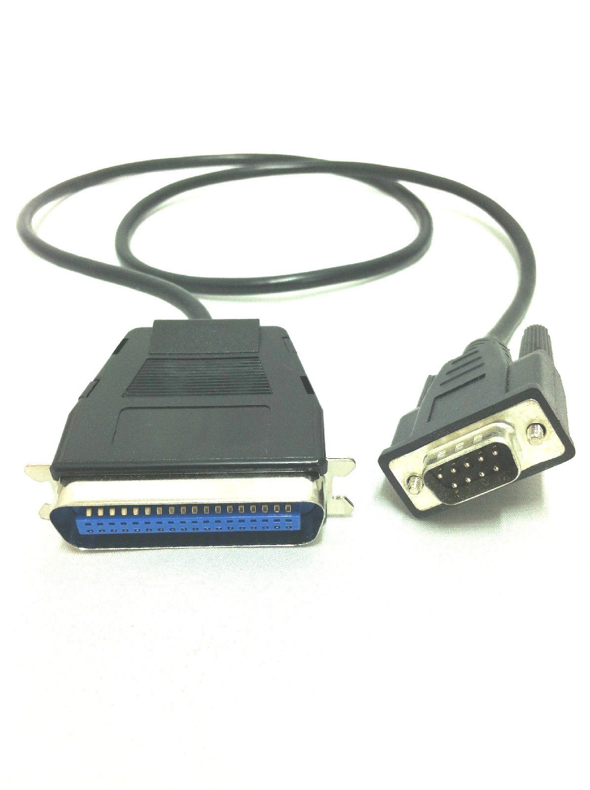 Serial to Parallel Converter Cable HP-PP for 100LX Omnigo DB9M to Centronics 36M