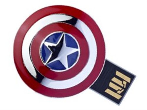 Marvel Avengers Movie America Captain 8 Gb Usb2.0 Flash Drive Superhero
