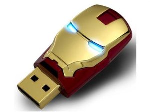 The AVENGERS Ironman Mask USB Flash Drive 8GB