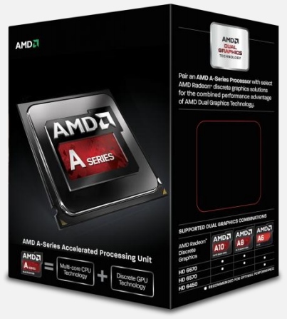 AMD A-Series APU (CPU+GPU) Quad-Core Processor Model A10-6800K AD680KWOHLBOX