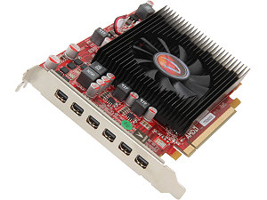 VisionTek 900614 Radeon HD 7750 2GB GDDR5 PCIe 6x mini DP Video Card (Eyefinity 6)