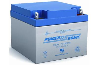 Power-Sonic BATTERY POWER-SONIC 12V 26AH PS-12260 PS-12260NB