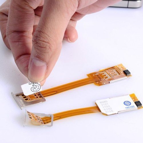 Brand new Dual SIM Card Single Standby Adapter For iPhone 5 (Low Rate Shipping In USA)