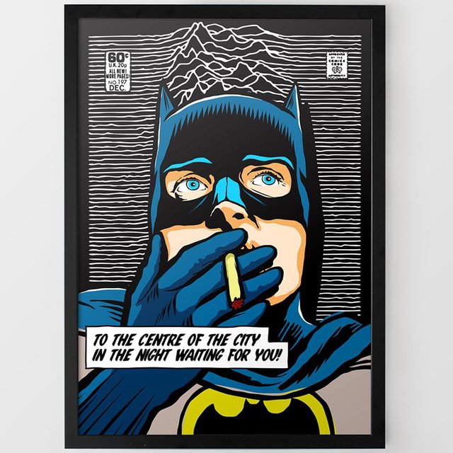 Bat Division Print by Butcher Billy
