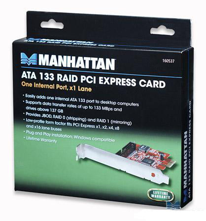 TARJETA CONTROLADORA RAID ATA/133 PCI EXPRESS