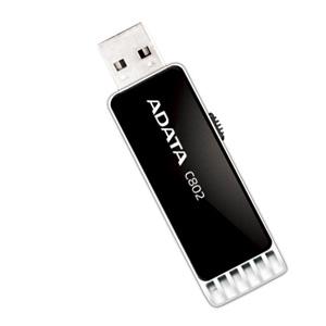 MEMORIA USB 8 GB NEGRA ADATA C802 CLASIC SERIES