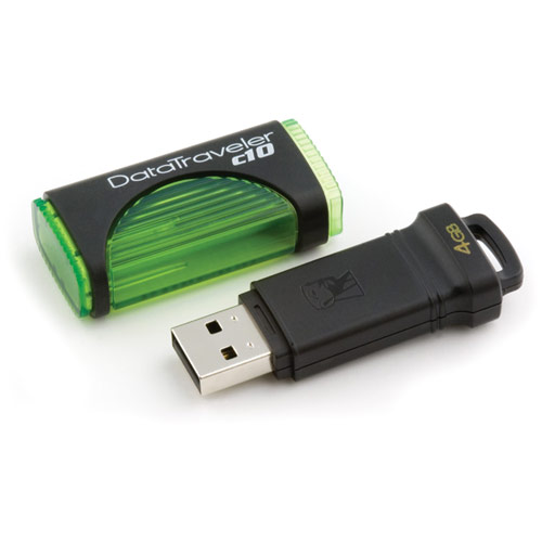 MEMORIA USB 4 GB KINGSTON VERDE DTC10/4GB