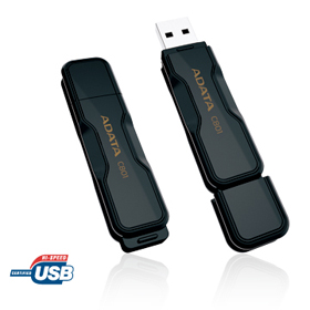 MEMORIA USB 4GB  BLANCA C801 CLASSIC NEGRA