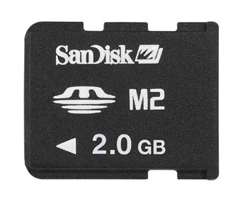 MEMORIA SANDISK STICK MICRO M2 2 GB