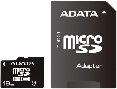 MEMORIA MICRO SD 16 GB  ADATA CON LECTOR