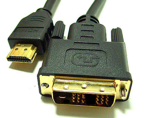 CABLE DE VIDEO HDMI MACHO A DVI-D MACHO HDMID-6  1.8 MTS. BYTECC