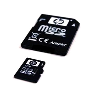 MICRO SD 8GB HP CON ADAPTADOR