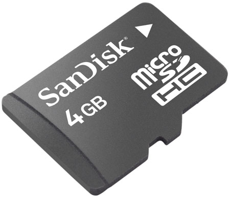 MEMORIA MICRO SD 4 GB SDHC SANDISK
