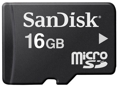 MEMORIA MICRO SD DE 16 GB SANDISK SDHC