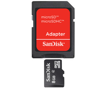 MEMORIA SANDISK MICRO SD 8GB MICROSDHC SDSDQ-8192-P36A
