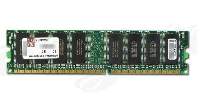 MEMORIA RAM DDR 512 MB DDR 400/3200 KINGSTON