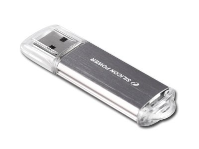MEMORIA USB SILICON POWER 8GB  PLATA ULTIMA II I SERIES