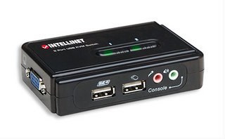 MUX KVM 2 PTOS USB CON CABLES ROSEWILL