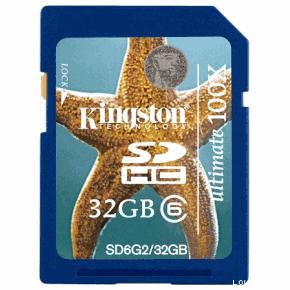 MEMORIA SDHC 32GB KINGSTON MOD ULTIMATEX 100X