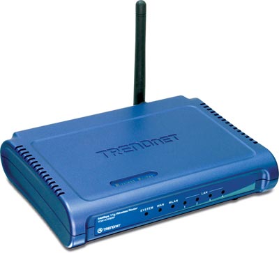 ROUTER WIRELESS TRENDNET TEW-432BRP 54 MBPS
