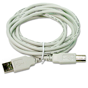 CABLE USB 2.0 MANHATTAN A-MINI B MACHO 3.0M, COLOR PLATA