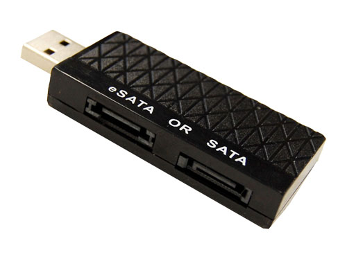 ADAPTADOR USB A SATA Y ESATA