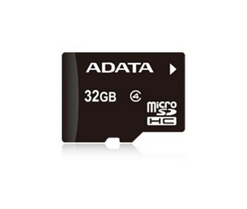ADATA MEMORIA 32 GB MICRO SD CON ADAPTADOR (CLASS4)