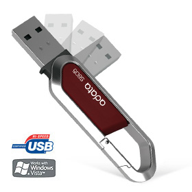 MEMORIA USB 4 GB ADATA S805 ROJA