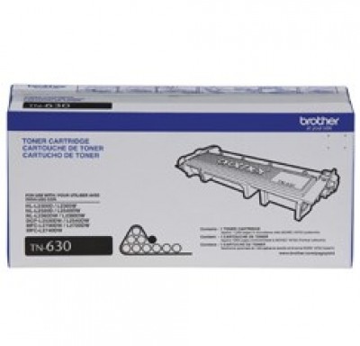 TONER BROTHER TN630 NEGRO 1,200 PAGINAS P/HLL2360DW/DCPL2540DW/MFCL270