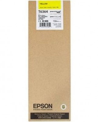 Cartucho EPSON T636400 - Amarillo, Epson