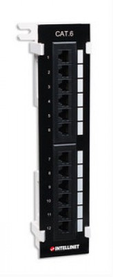 Panel de Parcheo INTELLINET - Negro, 25, 4 cm, 337 g