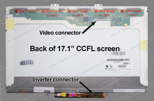 17-inch WideScreen (14.4"x9")  WUXGA (1920x1200) Matte CCFL 1-Bulb LP171WU1(TL)(A5)
