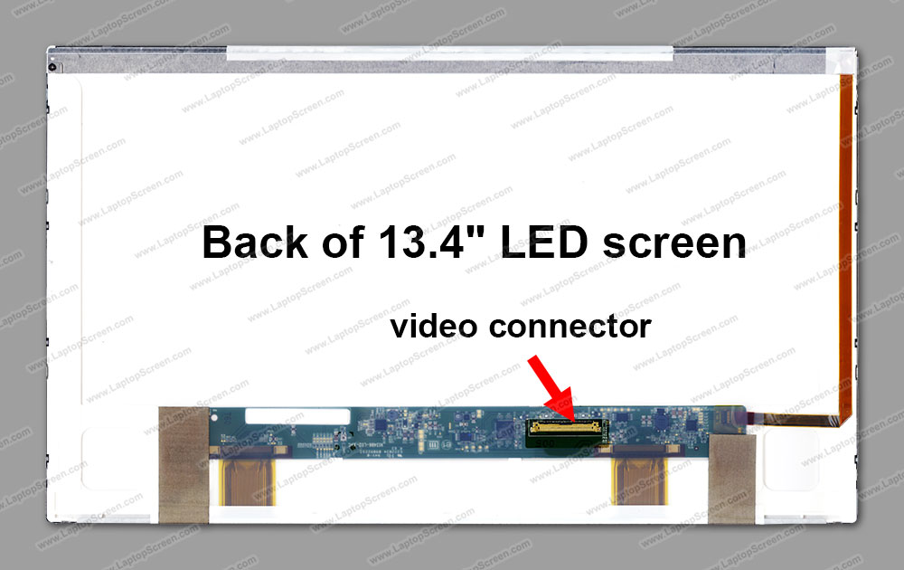 13.4-inch WideScreen (11.65"x6.54") WXGA (1366x768) HD  Matte LED LTN134AT02