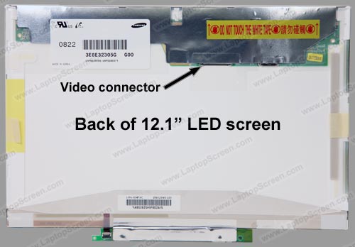 12.1-inch WideScreen (10.2"x6.4")Â  WXGA (1280x800) Matte LED N121IB-L01