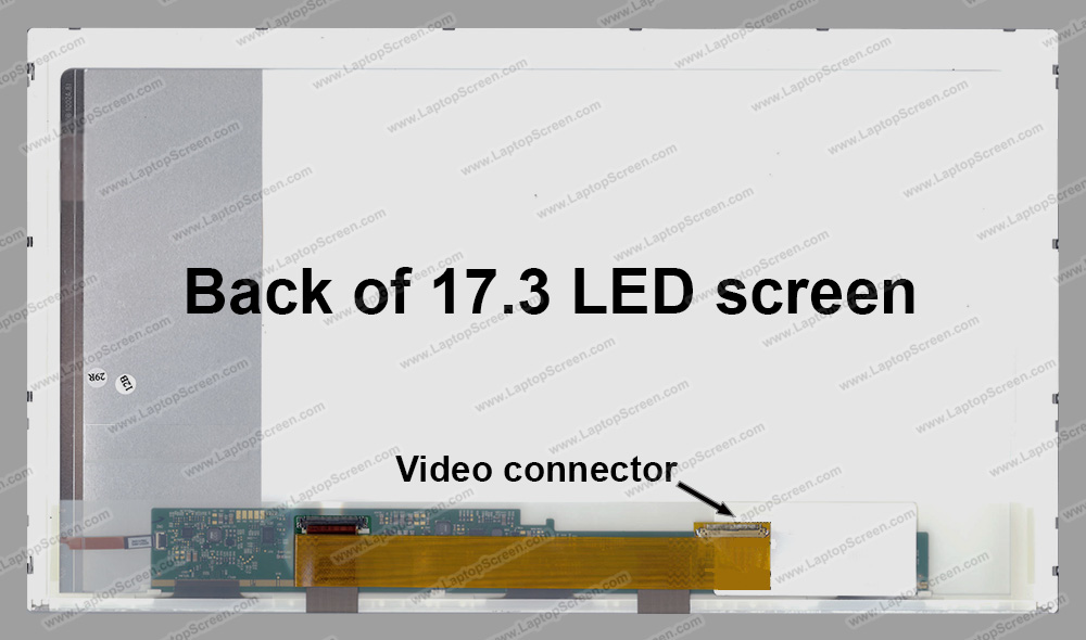 17.3-inch WideScreen (15.5"x8.98") WXGA++ (1600x900) HD+ Matte LED LP173WD1(TL)(C1)