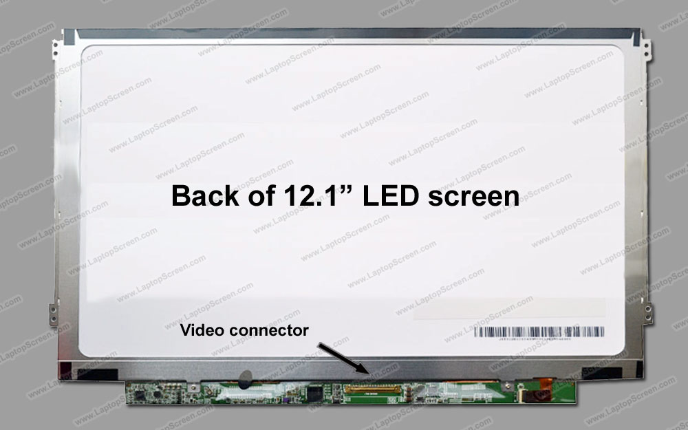 12.1-inch WideScreen (10.2"x6.4") WXGA (1280x800) Glossy LED B121EW10 V.2