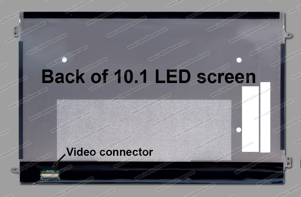 10.1-inch WideScreen (8.74"x4.92") WXGA (1280x800) Matte LED LP101WX2(SL)(P1)